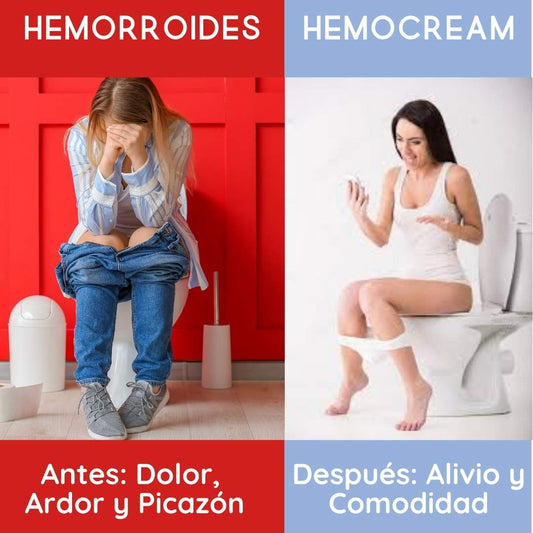 HEMOCREAM: Alivio Rápido y Efectivo para las Hemorroides 🚀